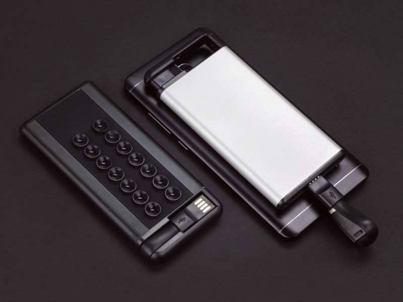 Портативное зарядное устройство Octopus, черный №8