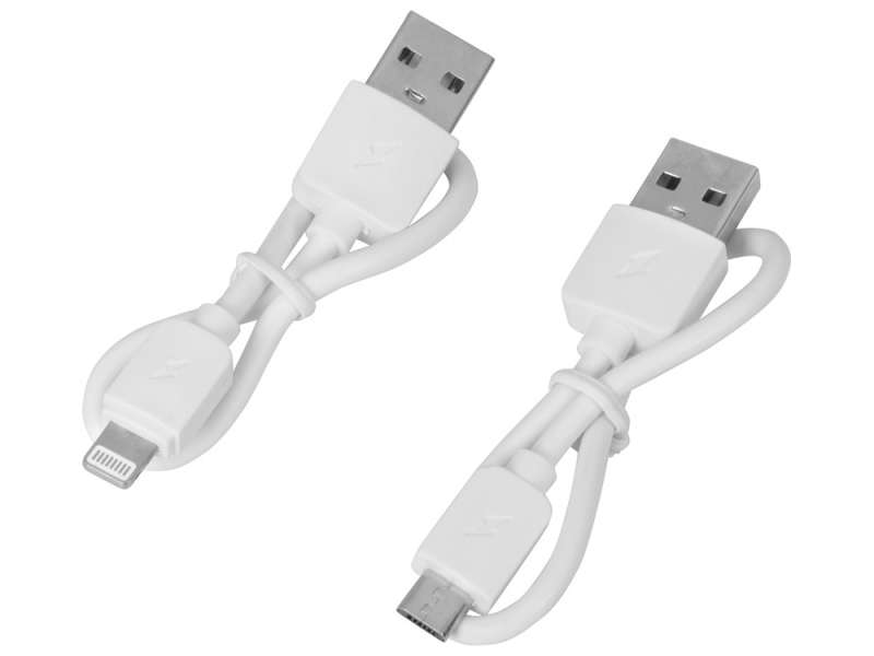 Портативное зарядное устройство Reserve с USB Type-C, 5000 mAh, зеленое яблоко №5