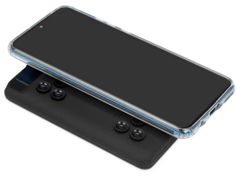 Портативное беспроводное зарядное устройство Airbank, 10000 mAh,  черный №9