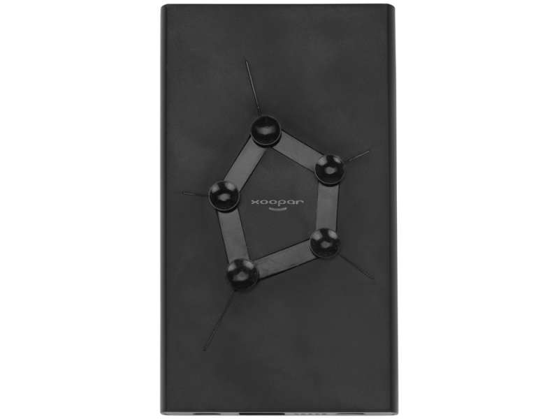 Портативное беспроводное зарядное устройство Geo Wireless, 5000 mAh, черный №6