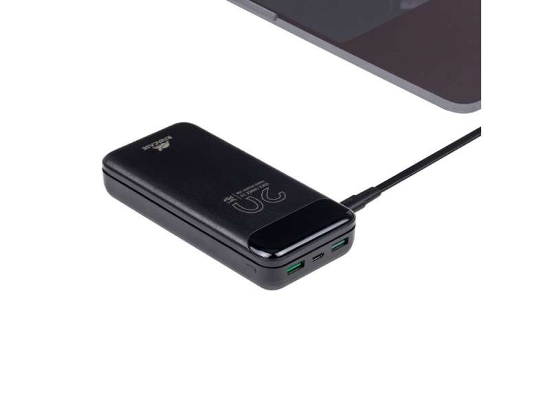 RIVACASE VA2582 (20 000mAh), QC/PD 22.5W внешний аккумулятор с дисплеем, черный /24 №4