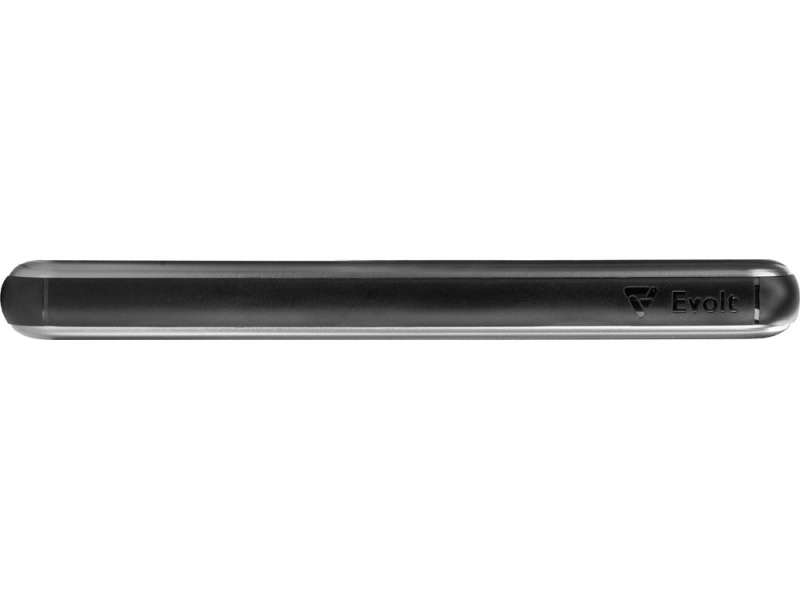 Внешний аккумулятор Forge, Evolt, металл, 10000mah, серебристый №10