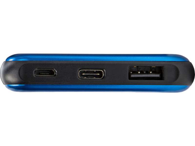 Внешний аккумулятор Forge, Evolt, металл, 10000mah, синий №10