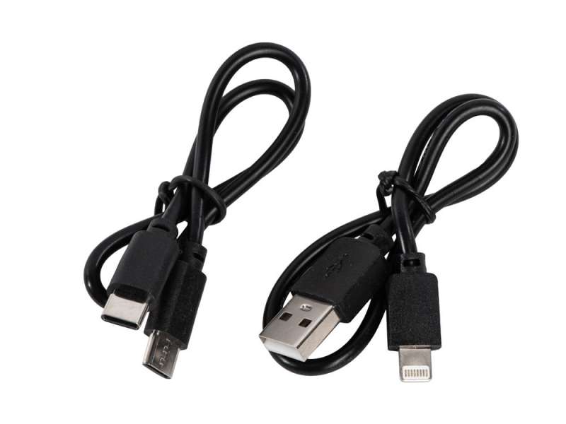 Магнитный беспроводной внешний аккумулятор MagnetIQ, 5000 mah, 10 W, черный №4