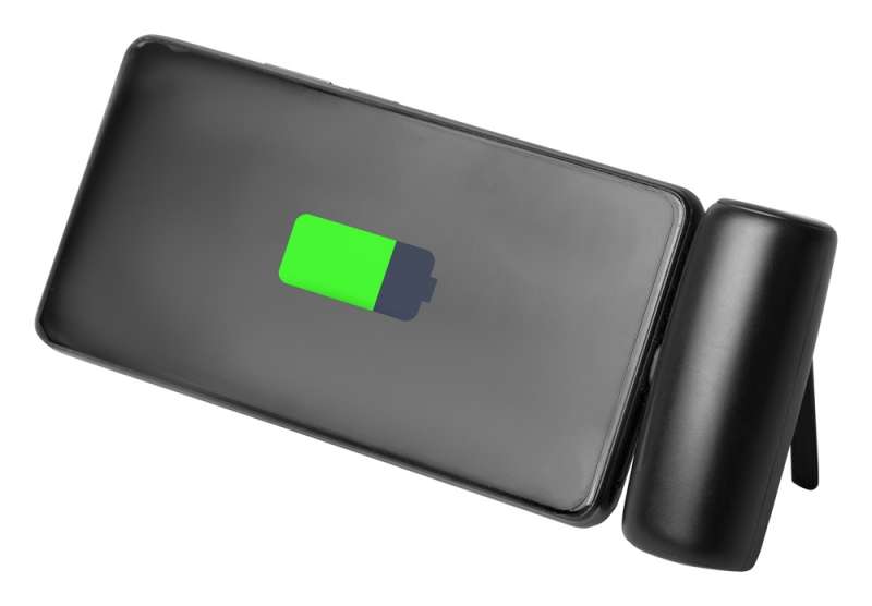 Внешний аккумулятор с разъёмом Type-C Inject, 4000 mAh, черный №5