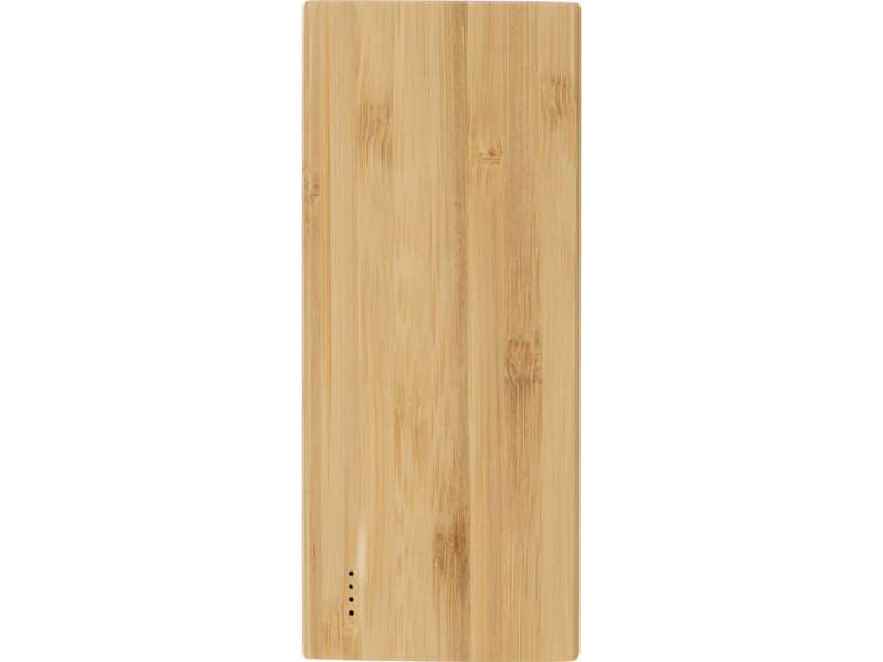 Внешний аккумулятор из бамбука Bamboo, 5000 mAh №9