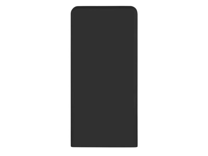 Портативное зарядное устройство с синей подсветкой логотипа Faros, soft-touch, 4000 mAh (P) №5