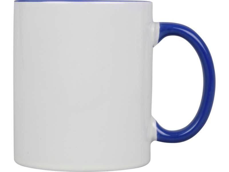 Кружка для сублимации Sublime Color, белый/синий №2