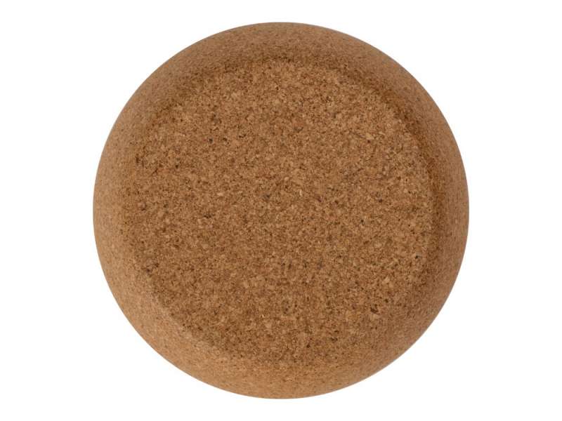 Кружка Denpasar с пробковым дном и крышкой, цветная с двух сторон, оранжевый №7