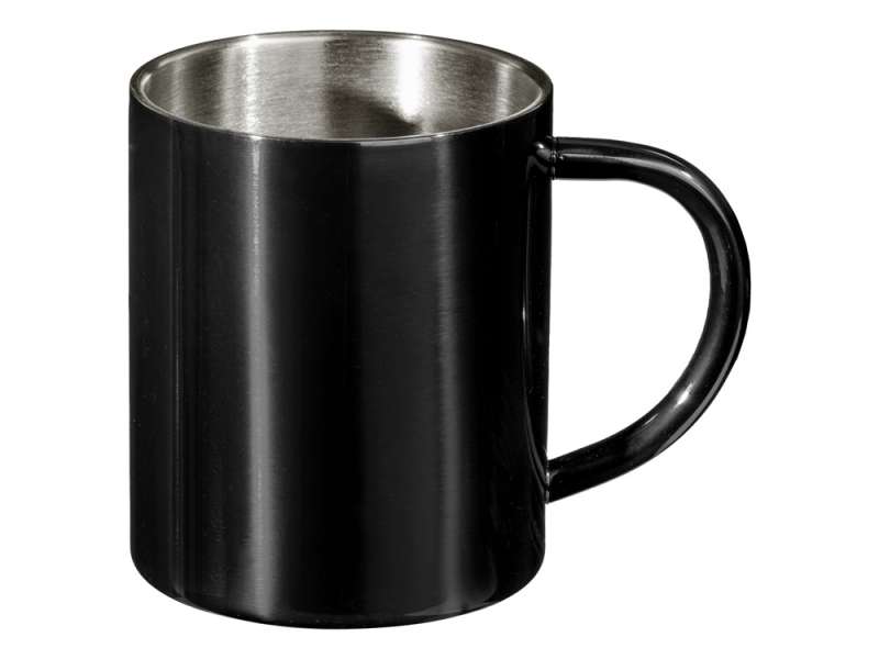 Стальная кружка с двойными стенками Altai, черный №2