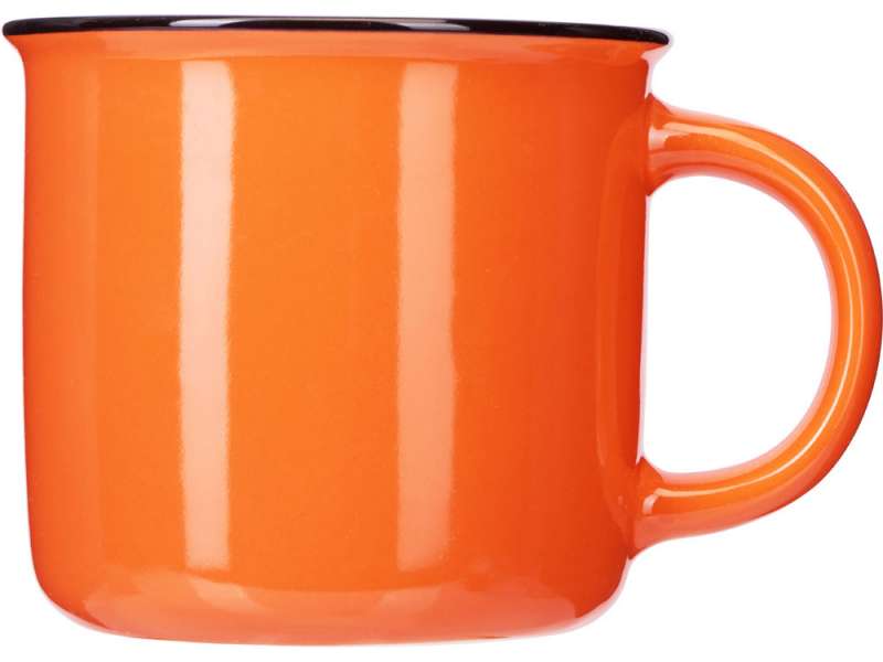 Кружка с каймой Countryside M, оранжевый 410ml №2