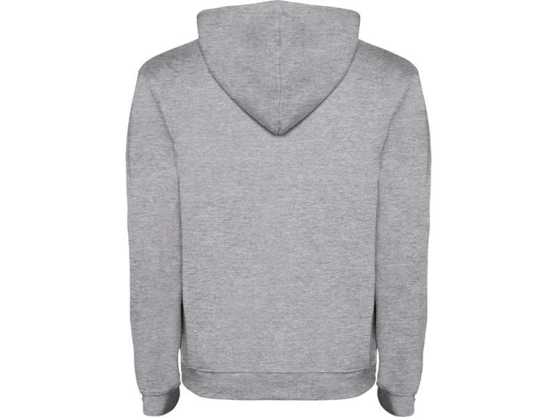 Толстовка с капюшоном Urban детская, серый меланж/черный №4