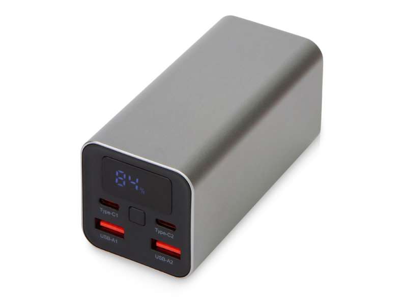 Внешний аккумулятор для ноутбуков Main 65 Вт, 20000 mAh, серый Внешний аккумулятор для ноутбуков Main 65 Вт, 20000 mAh, серый
