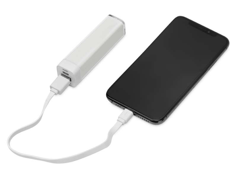 Портативное зарядное устройство Ангра, 2200 mAh, белый №2