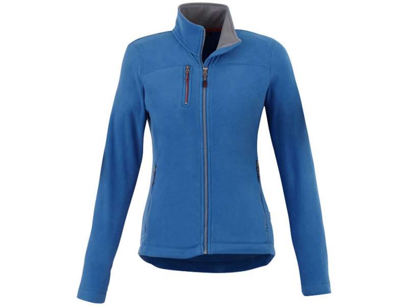 Женская микрофлисовая куртка Pitch, небесно-голубой №3