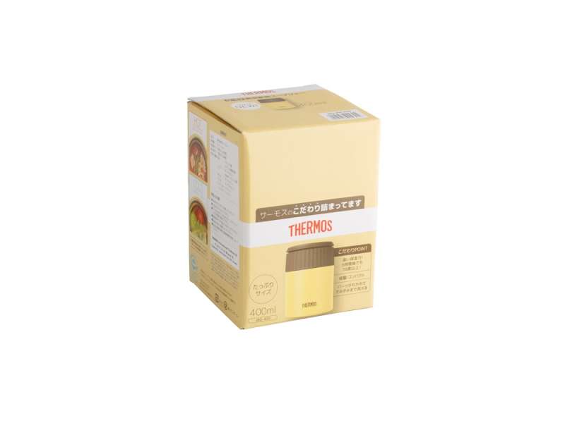 Термос из нерж. стали для еды тм THERMOS JBQ-400-BNN 0.4L, желтый №4