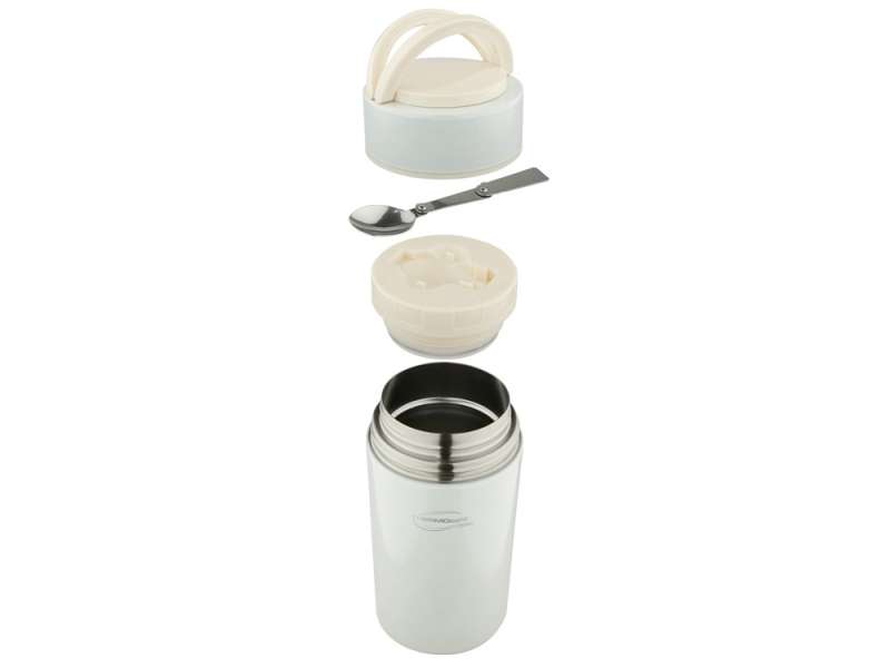 Термос из нерж. стали для еды тм ThermoCafe Arctic-1000FJ, 1.0L, белый №2