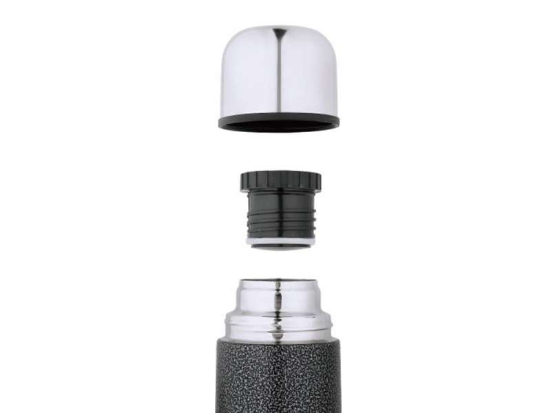 Термос из нерж. стали тм ThermoCafe HAMFK- 700 Fishing & Hunting, 0.70L, серый №3