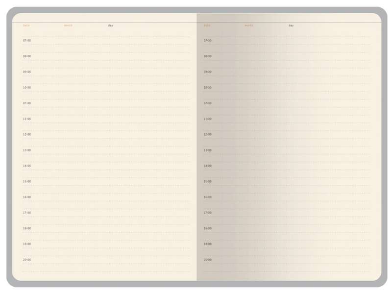 Ежедневник недатированный А5 Bosforo, черный №3