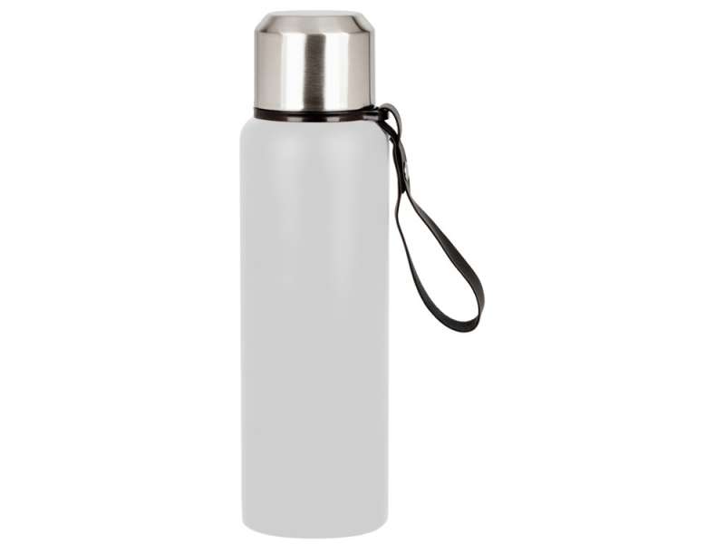 Вакуумный термос Story, тубус, средне-серый №8