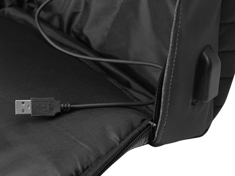Противокражный рюкзак Comfort для ноутбука 15``, серый/черный №7