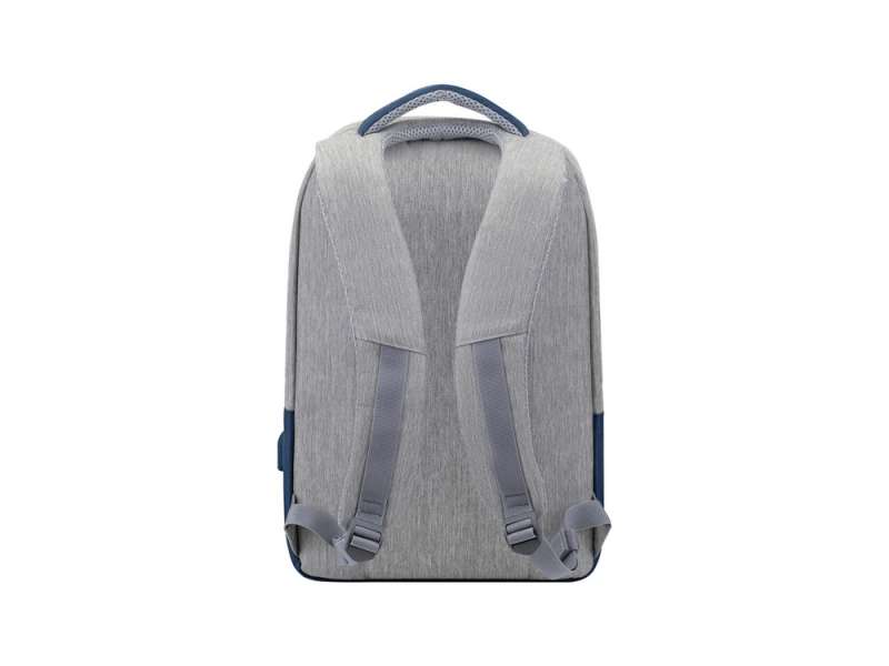 RIVACASE 7562 grey/dark blue рюкзак для ноутбука 15.6``, серый/темно-синий №16