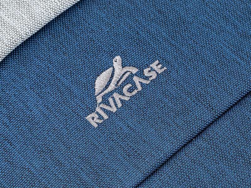 RIVACASE 7562 grey/dark blue рюкзак для ноутбука 15.6``, серый/темно-синий №12