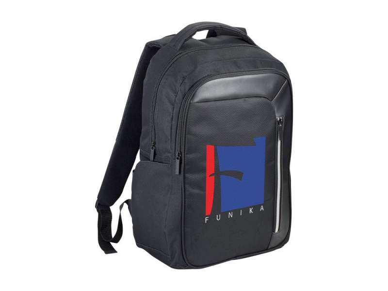 Рюкзак Ravy для ноутбука 15.6 с защитой RFID, черный №10