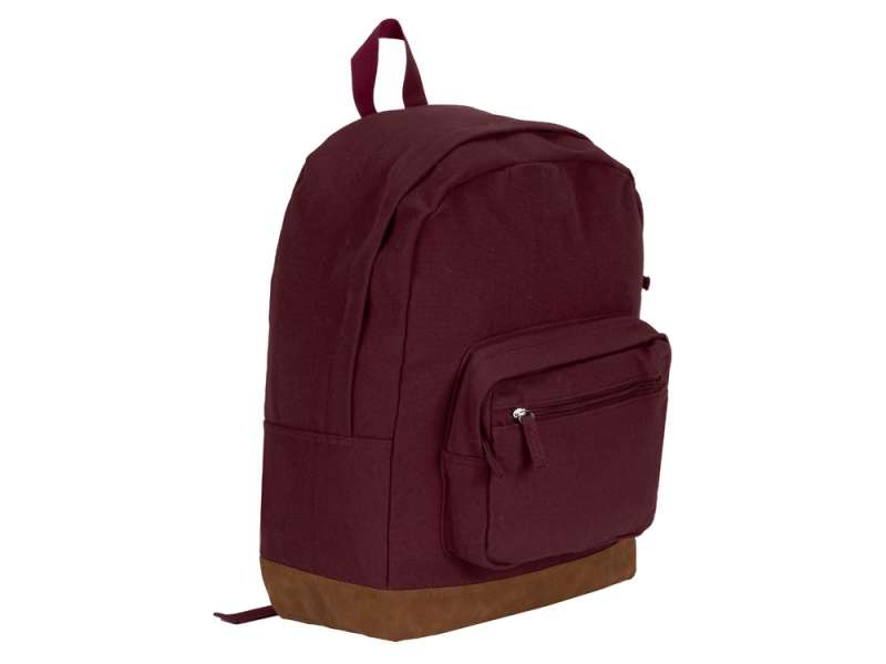 Рюкзак Shammy с эко-замшей для ноутбука 15, бордовый №3