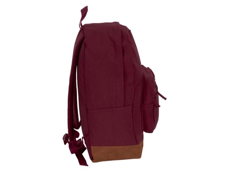 Рюкзак Shammy с эко-замшей для ноутбука 15, бордовый №4