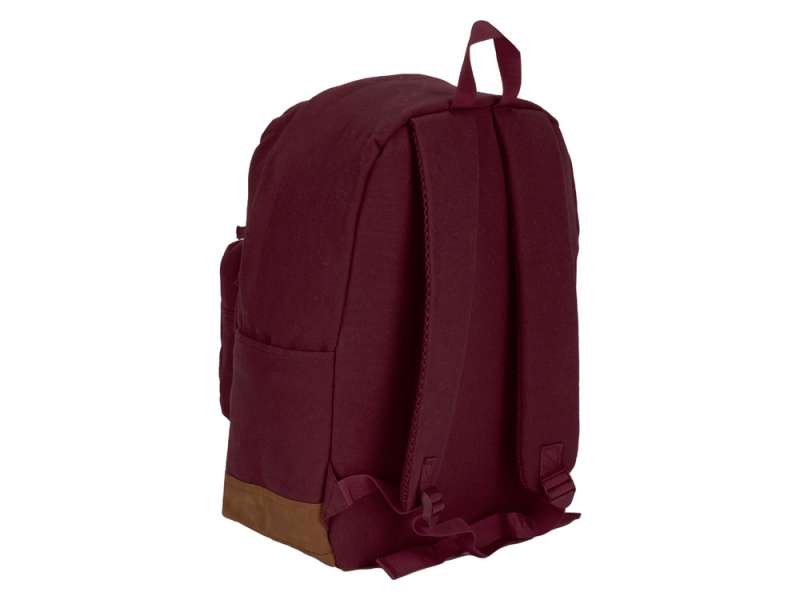 Рюкзак Shammy с эко-замшей для ноутбука 15, бордовый №7