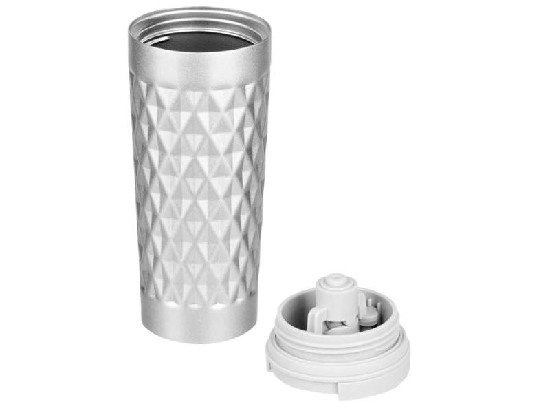 Герметичная вакуумная термокружка Matrix,450 мл, серебристый №2