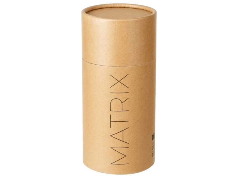 Герметичная вакуумная термокружка Matrix,450 мл, серебристый №9