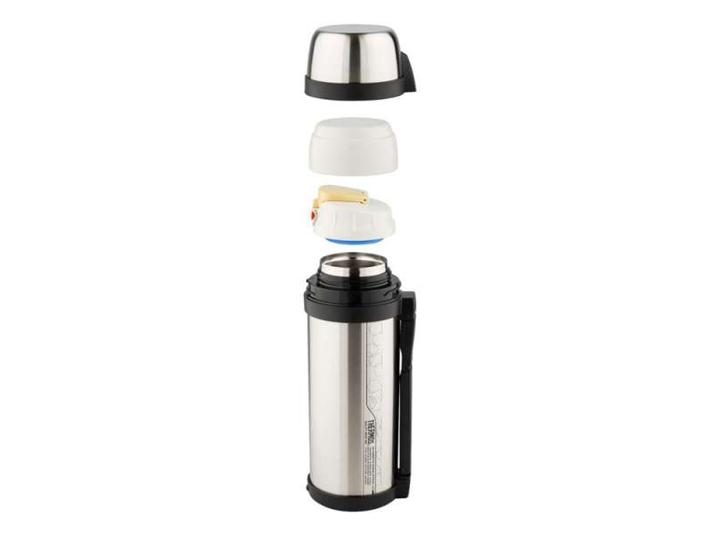 Термос из нерж. стали тм THERMOS FDH Stainless Steel Vacuum Flask 2.0L, стальной №3