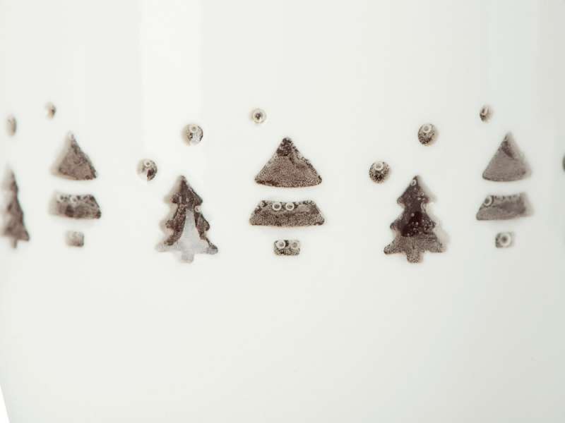 Кружка c прозрачной глазурью Twinkling Trees №5