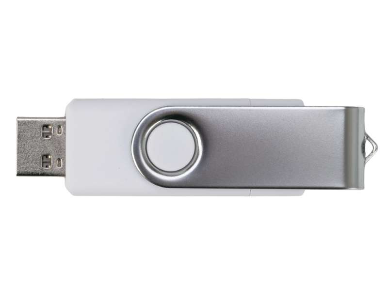 USB3.0/USB Type-C флешка на 32 Гб Квебек C, белый №5