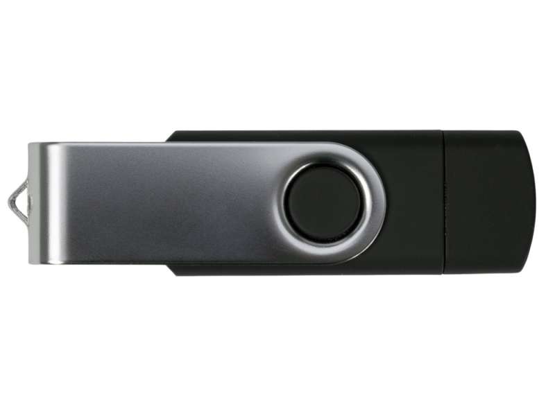 USB3.0/USB Type-C флешка на 32 Гб Квебек C, черный №4