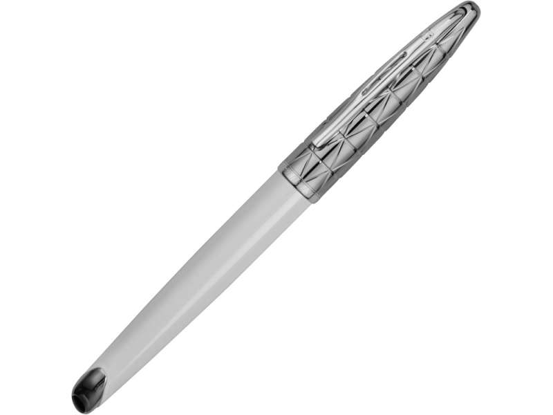 Ручка-роллер Waterman Carene, цвет: Contemporary white ST, стержень: Fblck Ручка-роллер Waterman Carene, цвет: Contemporary white ST, стержень: Fblck