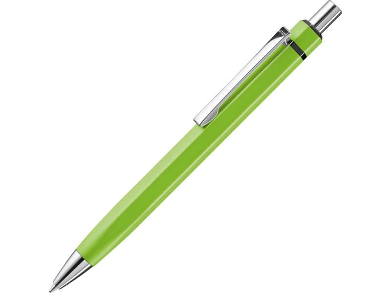 Ручка шариковая шестигранная UMA Six, зеленое яблоко Ручка шариковая шестигранная UMA Six, зеленое яблоко