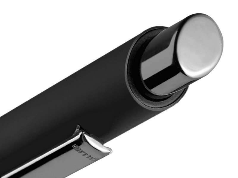 Металлическая шариковая ручка soft touch Ellipse gum, черный №3