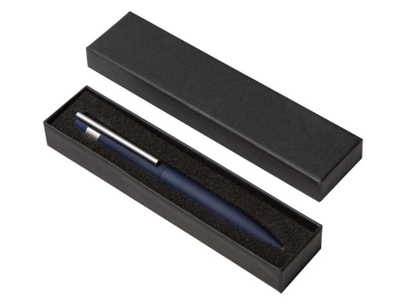 Шариковая металлическая ручка Matteo, темно-синий №4