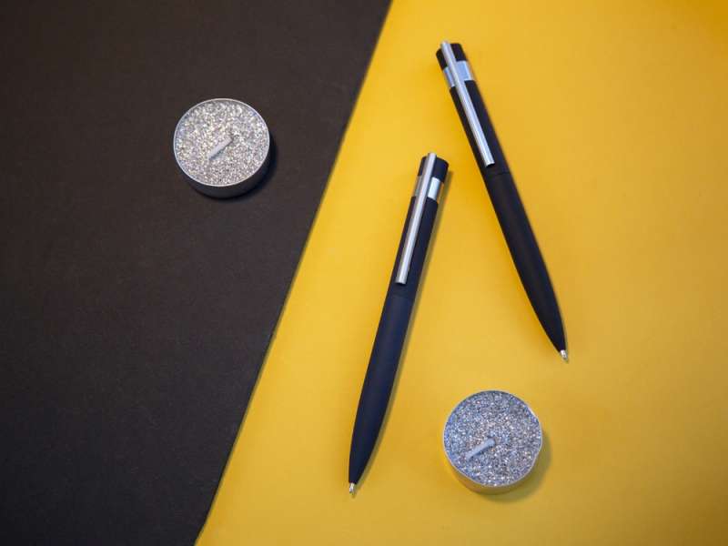 Шариковая металлическая ручка Matteo, темно-синий №7