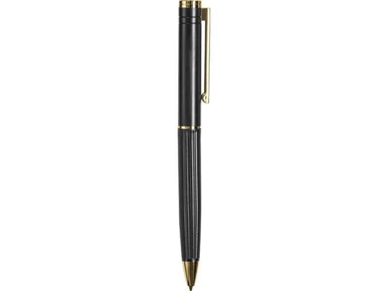 Шариковая металлическая ручка с золотистым слоем Monarch Gold, черная №4