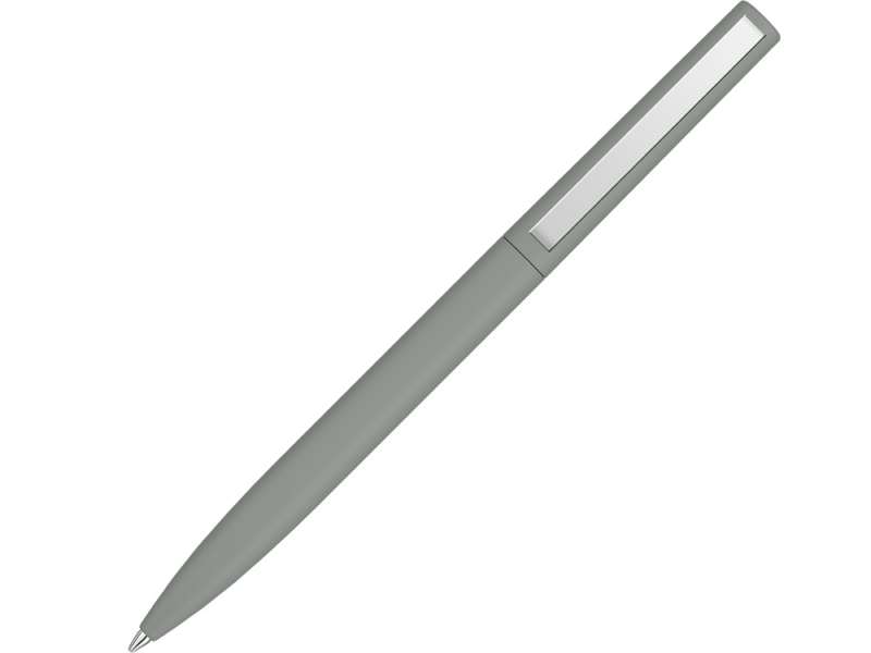 Шариковая ручка Bright F Gum soft-touch, серый Шариковая ручка Bright F Gum soft-touch, серый