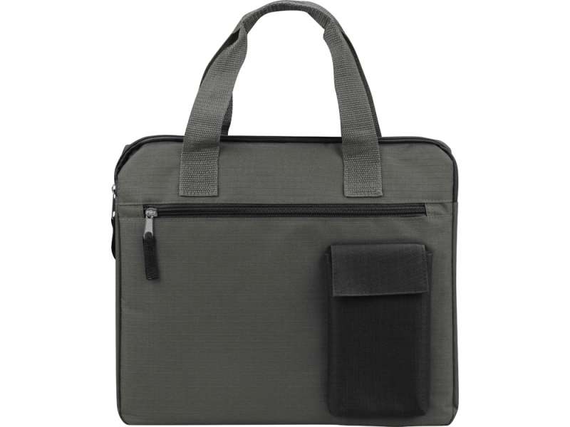 Конференц сумка Session, серый/черный №3