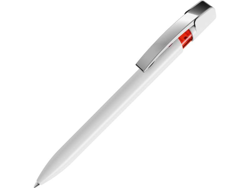 Ручка шариковая UMA SKY M, белый/красный Ручка шариковая UMA SKY M, белый/красный