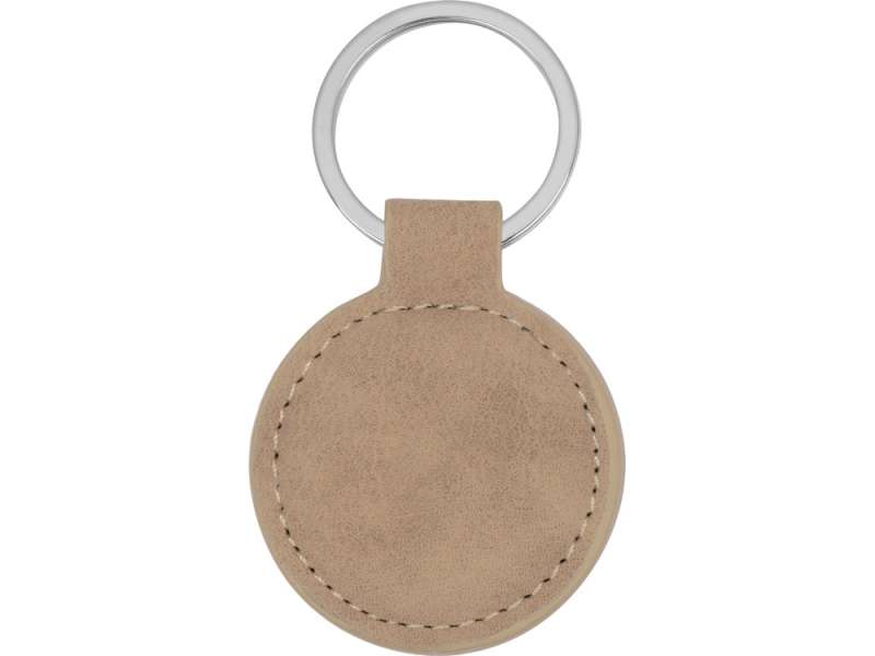 Брелок Alen круглый, бежевый №2