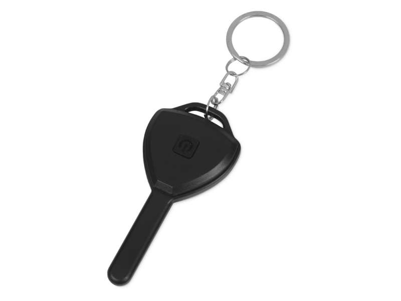 Брелок-фонарик COB Switch, черный Брелок-фонарик COB Switch, черный