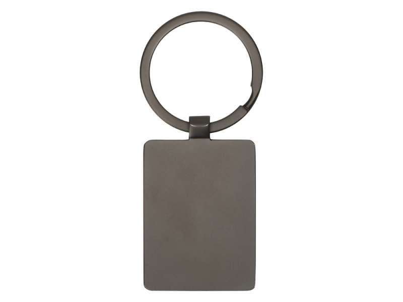 Брелок из темного металла и дерева Timber, черный/темно-коричневый №3