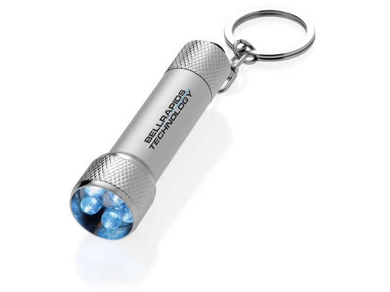 Брелок-фонарик Draconum, серебристый №2